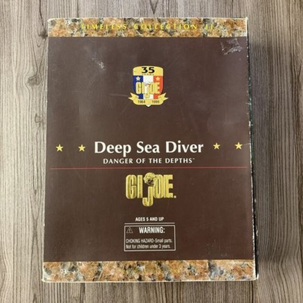 GI Joe Timeless Collection II Deep Sea Diver Danger of the Depths Sealed